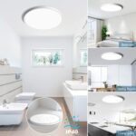 Plafoniera LED SOLIS 27cm 20W Lumina Rece, Alb - imagine 3