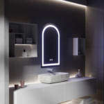Oglinda LED Touch cu Functie Dezaburire, 80x50cm - imagine 4
