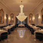 Candelabru Cristal PALAIS Supremo 34xE14, Diametru 100cm, Inaltime 170cm, Auriu Lucios, Inaltime Reglabila, Design Elegant - imagine 3