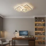 Lustra LED Horetensia cu Telecomanda, 116W, Dimabil, Lumina Calda/ Neutra/ Rece, Alb - imagine 2